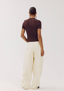 Shirt Cammy | Hot fudge | Harper & Yve