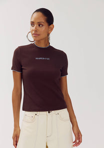 Shirt Cammy | Hot fudge | Harper & Yve