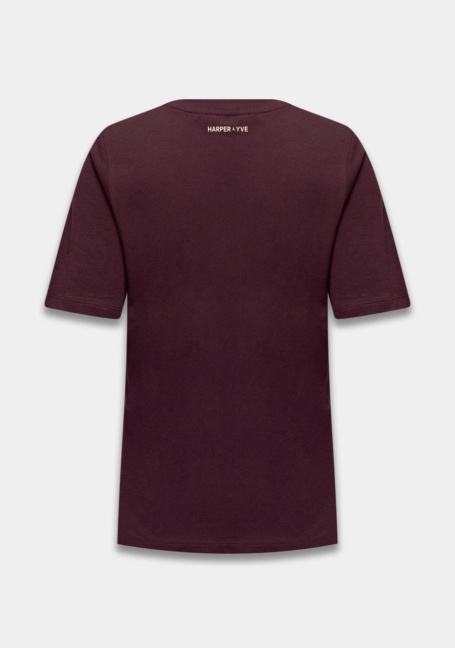 Shirt Dramaqueen | Dark fudge | Harper & Yve