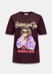 Shirt Dramaqueen | Dark fudge | Harper & Yve