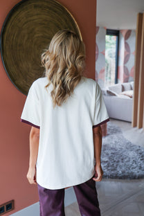 Shirt Flower | Ecru | Harper & Yve