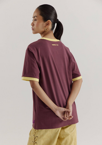 Shirt Gimme more | Wine berry | Harper & Yve