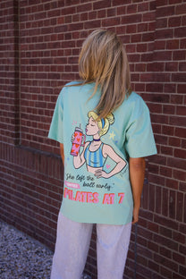 Shirt Sporty Princess | Mint | Studio Poespas