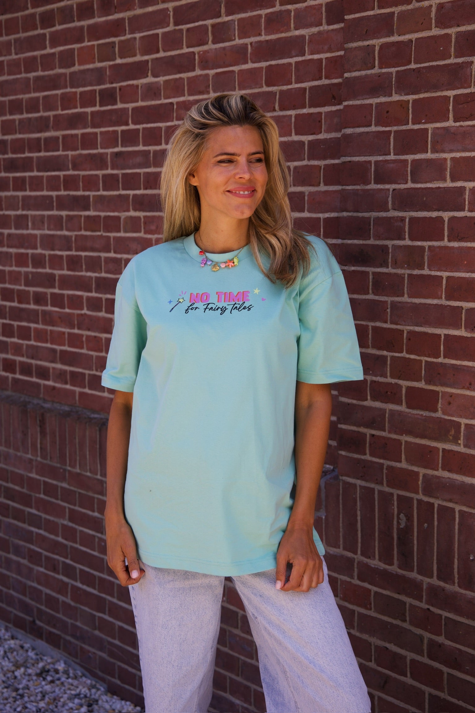 Shirt Sporty Princess | Mint | Studio Poespas