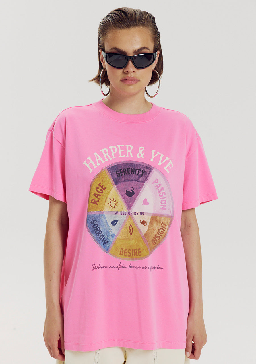 Shirt Wheel | Heartbeat pink | Harper & Yve