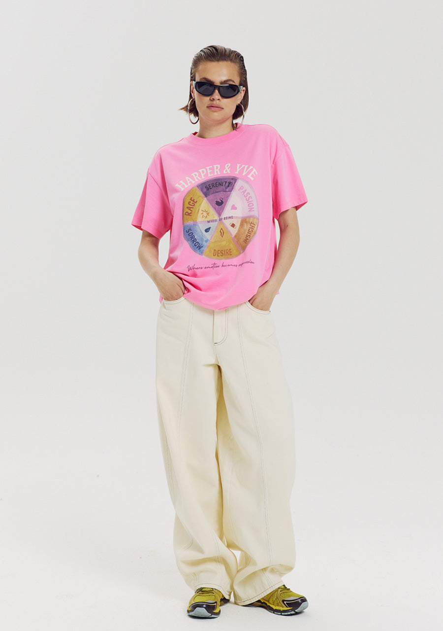 Shirt Wheel | Heartbeat pink | Harper & Yve