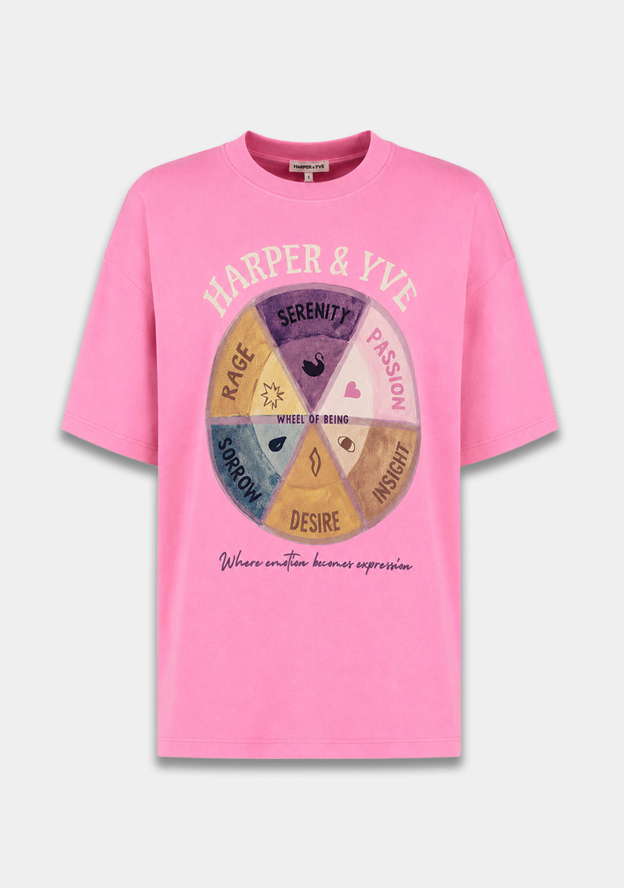 Shirt Wheel | Heartbeat pink | Harper & Yve