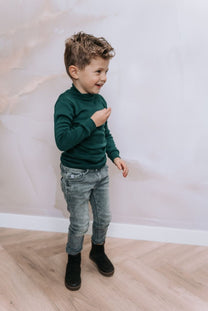 Shirt Luca turtle neck | Kleurrijk | Unisex