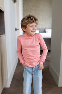 Shirt Luca turtle neck | Kleurrijk | Unisex