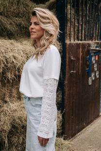 Shirt Pure Rebel | Off-white | Studio Poespas