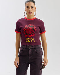 Shirt desert flower | Winetasting | Harper & Yve