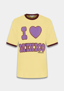 Shirt Mexico | Light yellow | Harper & Yve