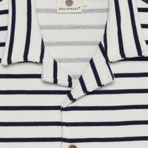Shirt sweat stripe | Medieval blue | En Fant