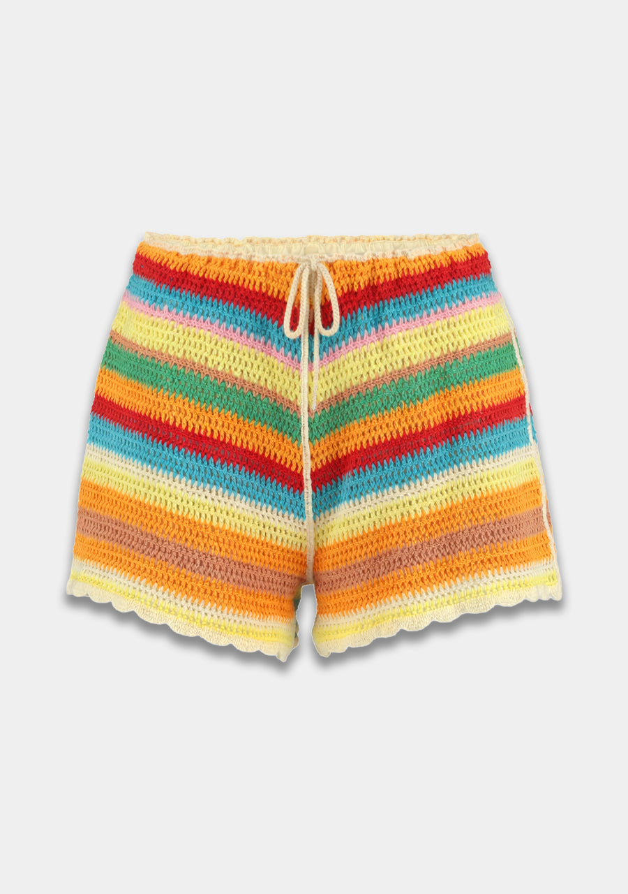 Short Clara | Multi stripe | Harper & Yve