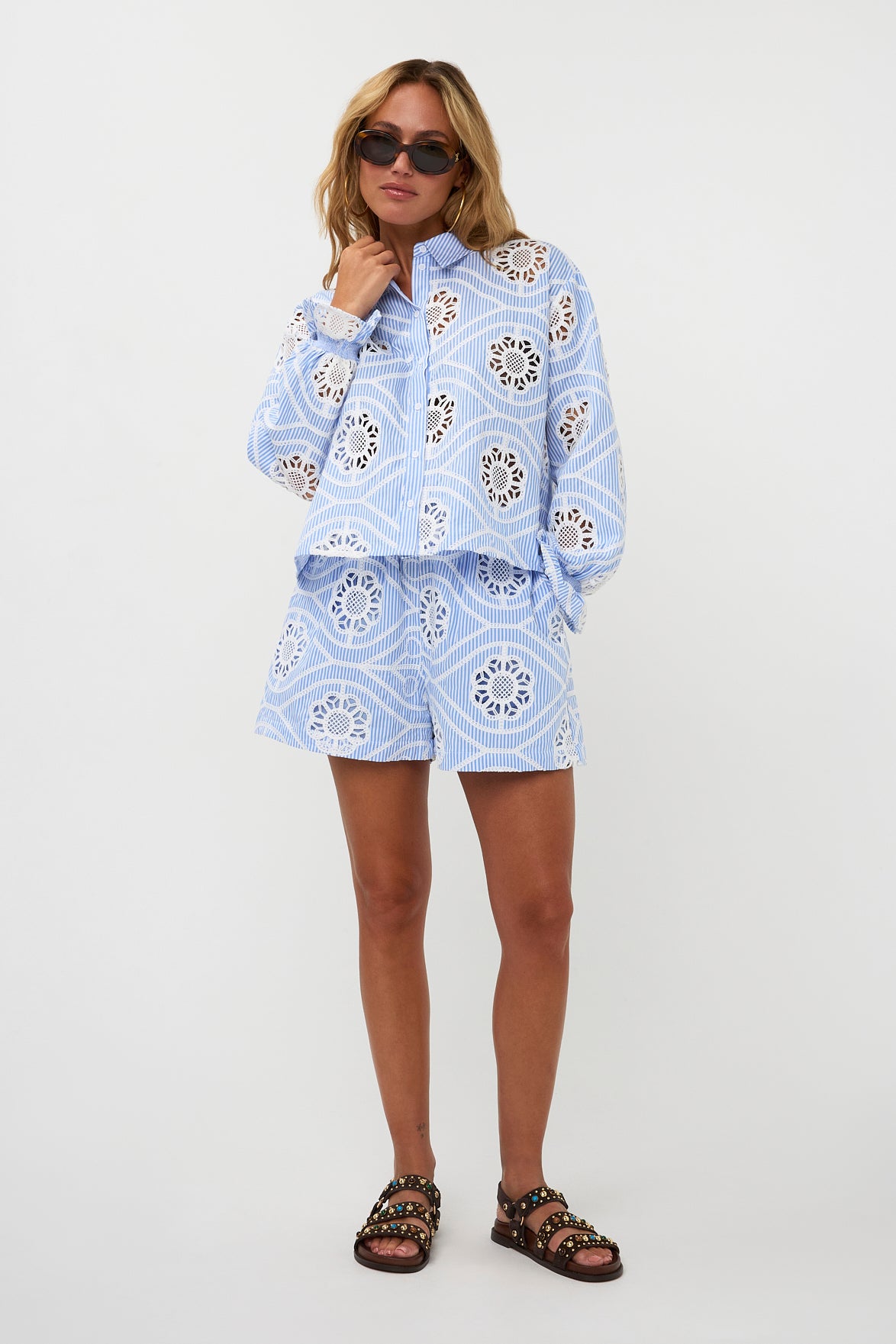 Short Rowan | Blue | Amaya Amsterdam