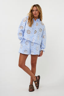 Short Rowan | Blue | Amaya Amsterdam