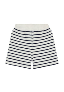 Shorts sweat stripe | Medieval blue | En Fant