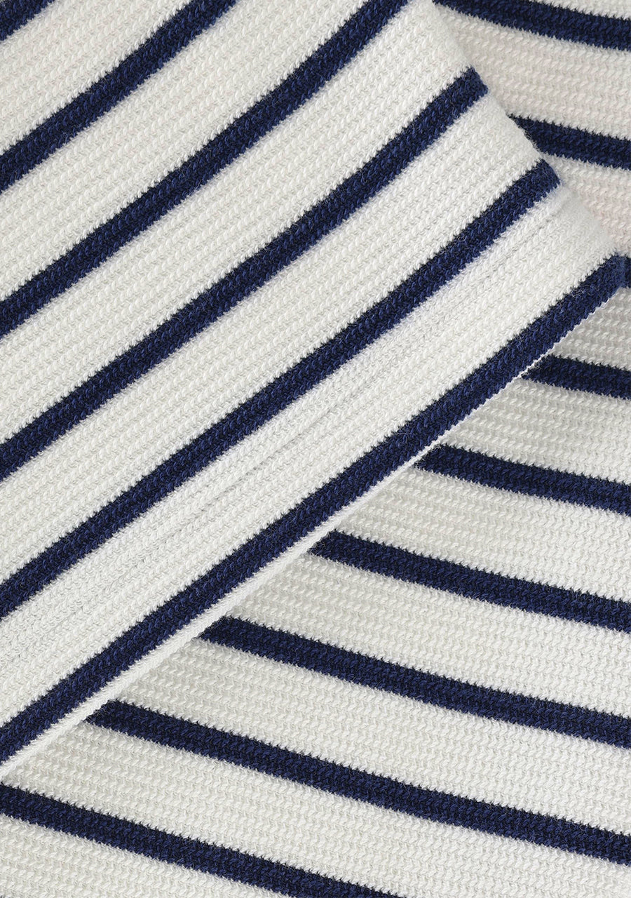 Shorts sweat stripe | Medieval blue | En Fant