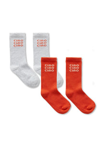Socks 2-pack red | Fiesta | Sproet & Sprout