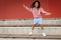 Shorts terry block | Forever blue | Sproet & Sprout