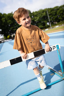 Shorts terry block | Forever blue | Sproet & Sprout