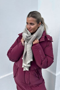 Sjaal autumn grey figures | Rib | Studio Poespas