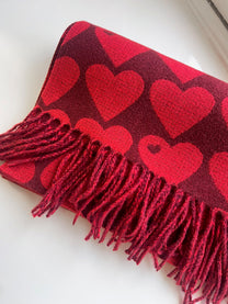 Sjaal lovely | Red | Studio Poespas