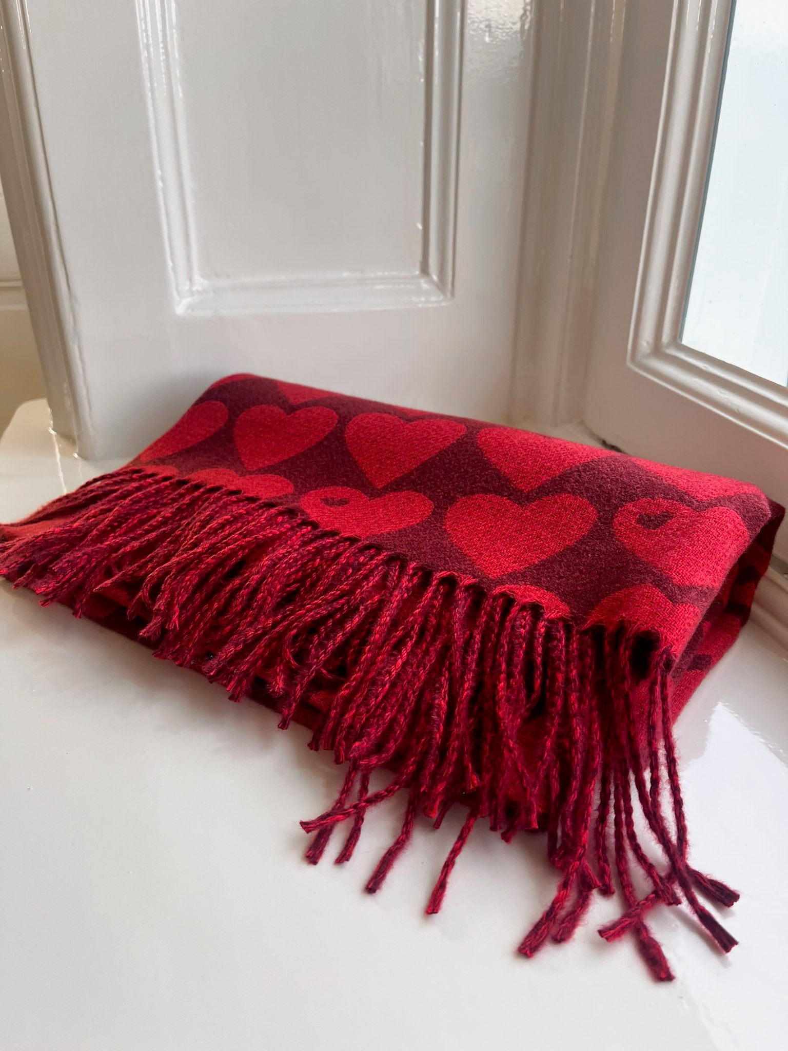 Sjaal lovely | Red | Studio Poespas