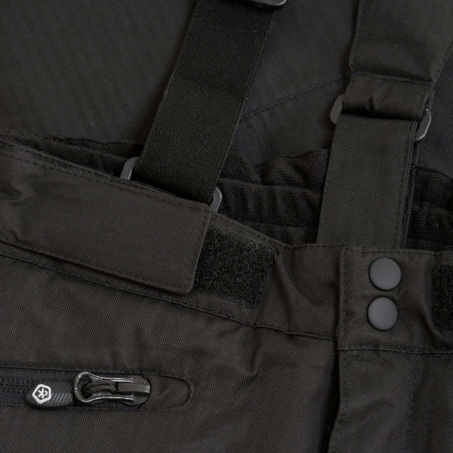 Skibroek met zakken | Black | Color Kids