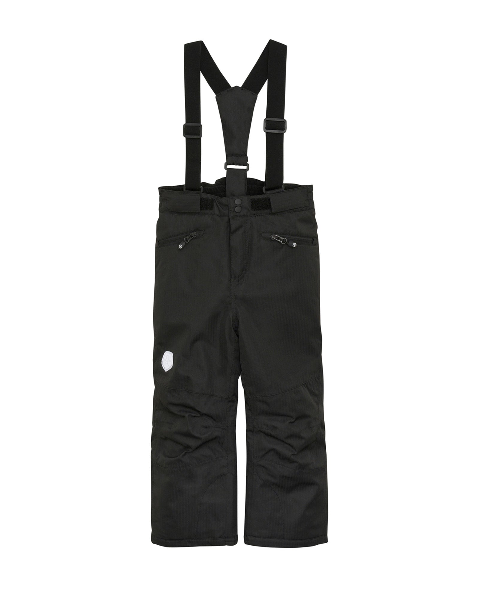 Skibroek met zakken | Black | Color Kids