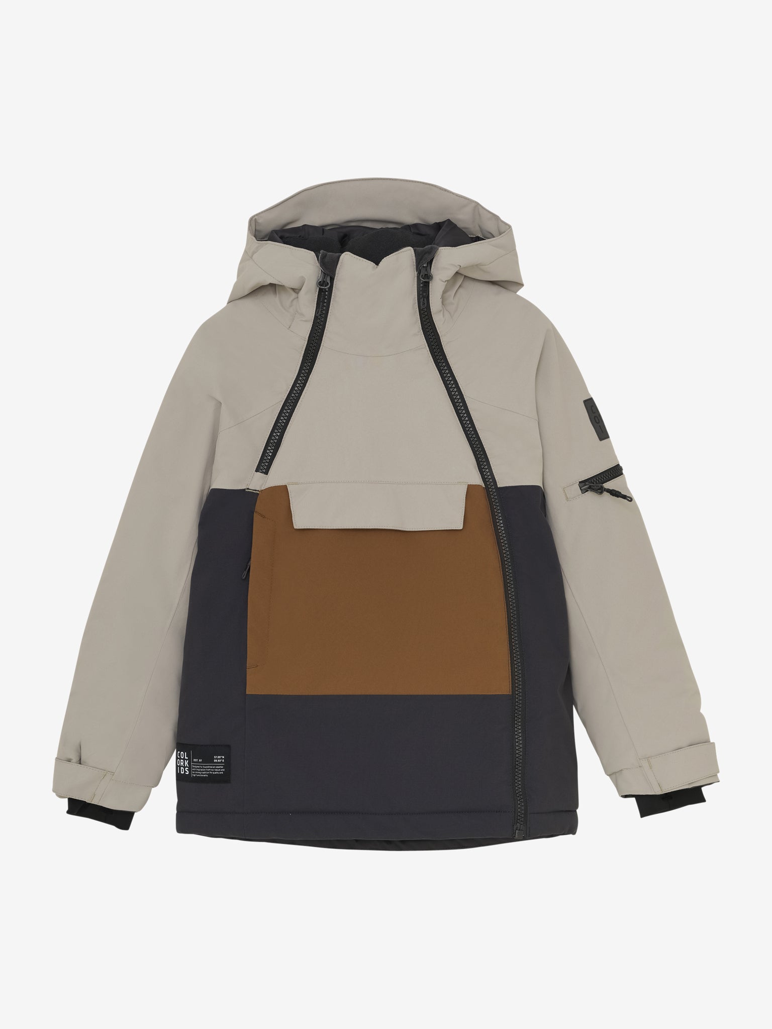 Ski jacket | Pure cashmere | Color Kids