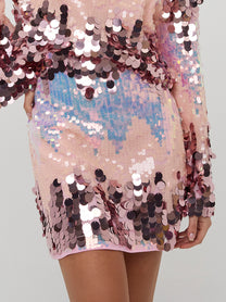 Skirt DJ | Multi print pink | Studio Amaya