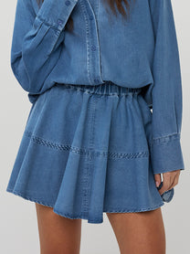 Skirt Kaki | Blue | Studio Amaya