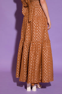 Skirt Pearl | Brown | Amaya Amsterdam