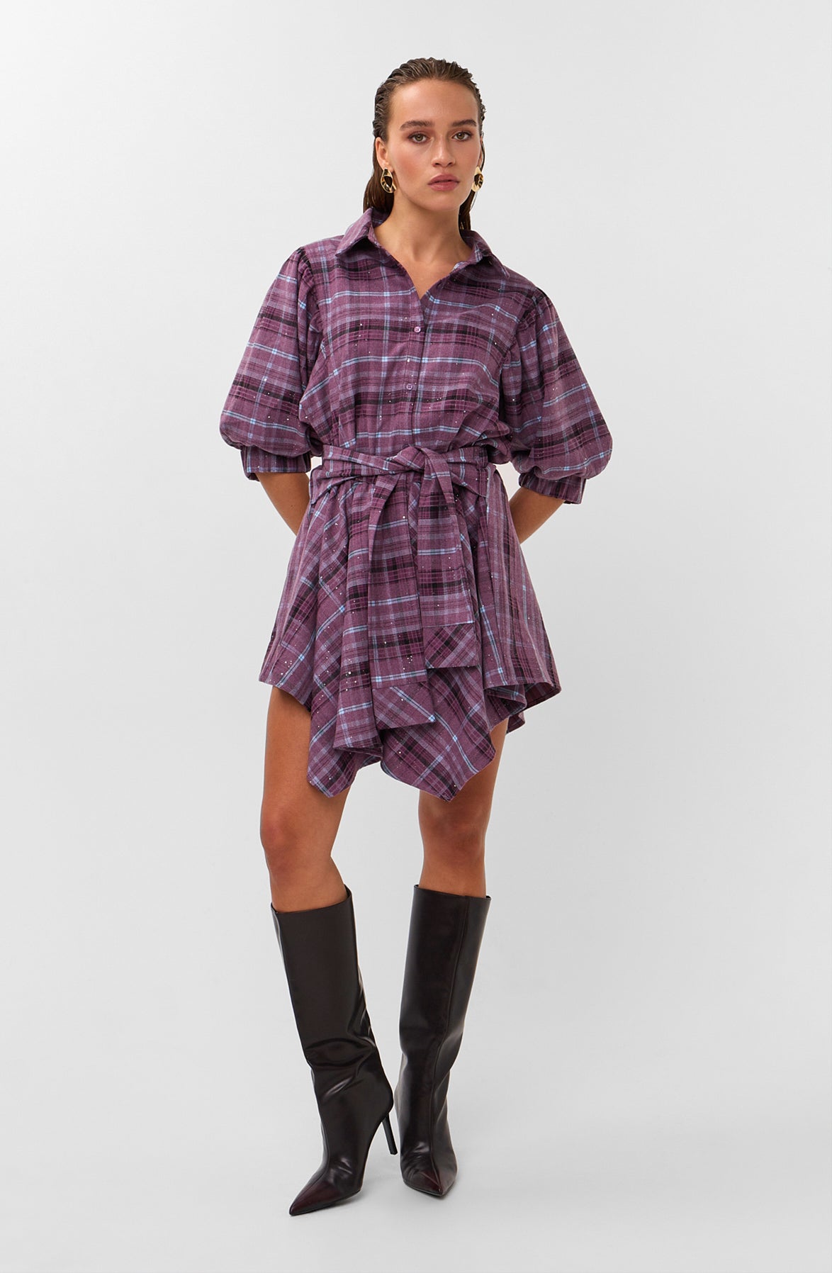 Skirt Iria | Purple | Studio Amaya