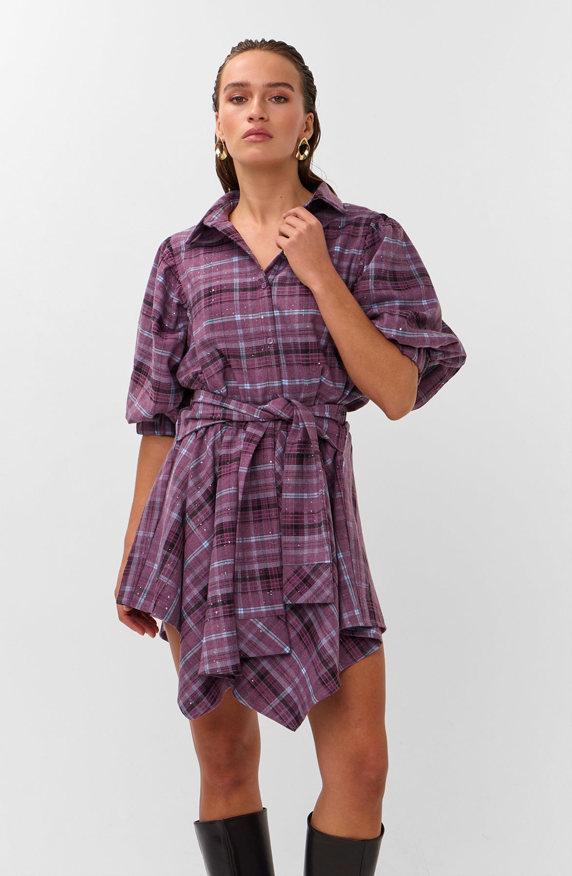 Skirt Iria | Purple | Studio Amaya