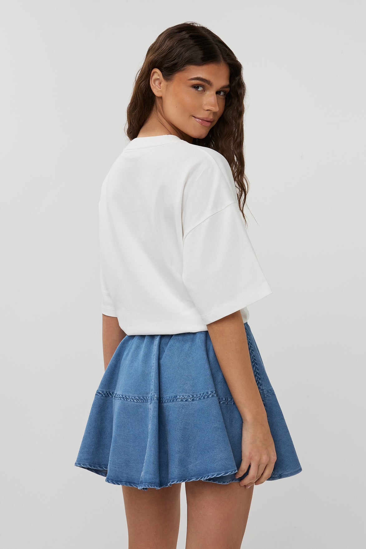 Skirt Kaki | Blue | Studio Amaya