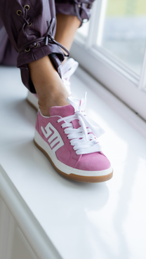 Sneaker Alysha | Pink suede | Steve Madden