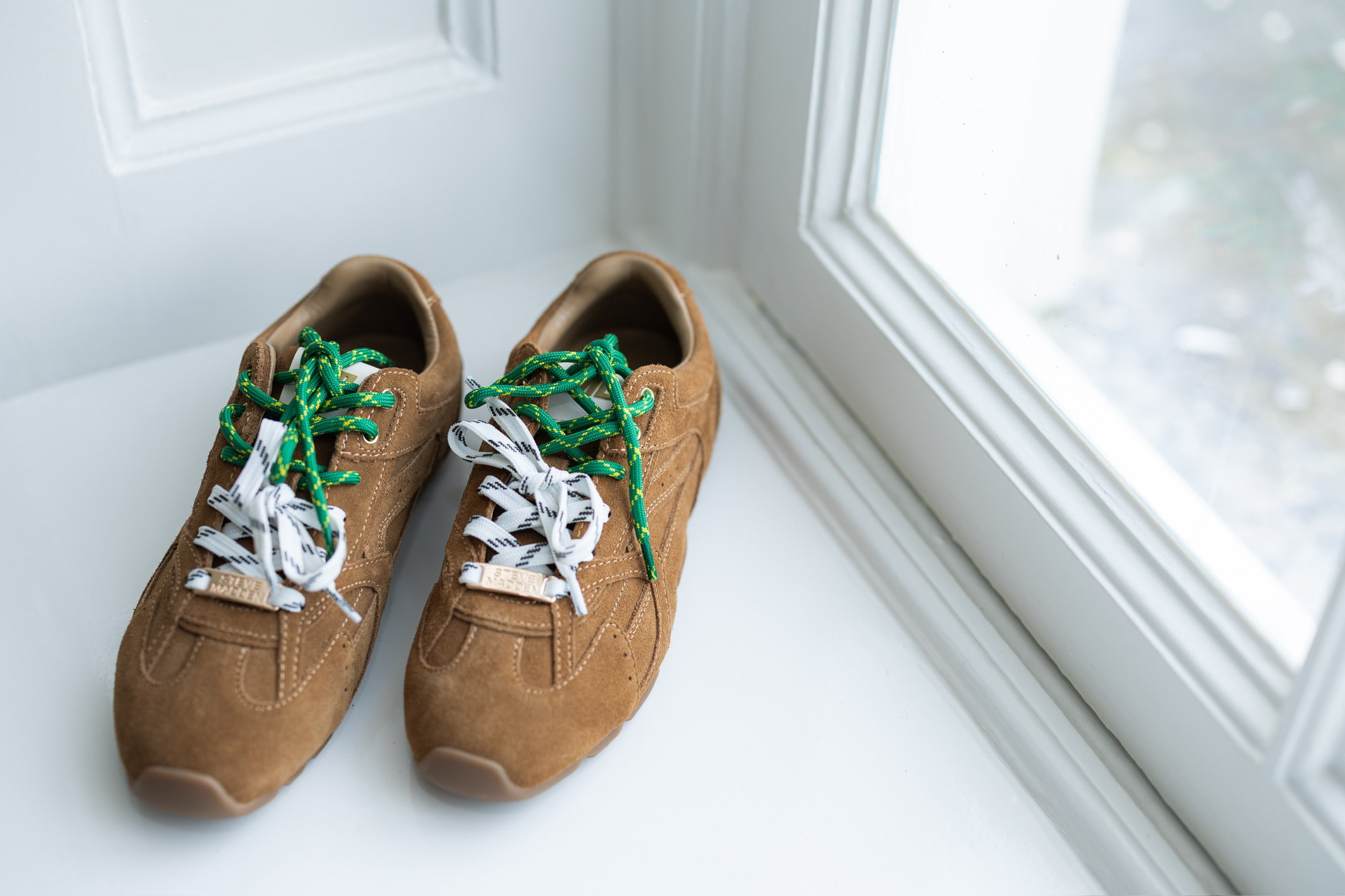 Sneaker Asiel | Camel suede | Steve Madden