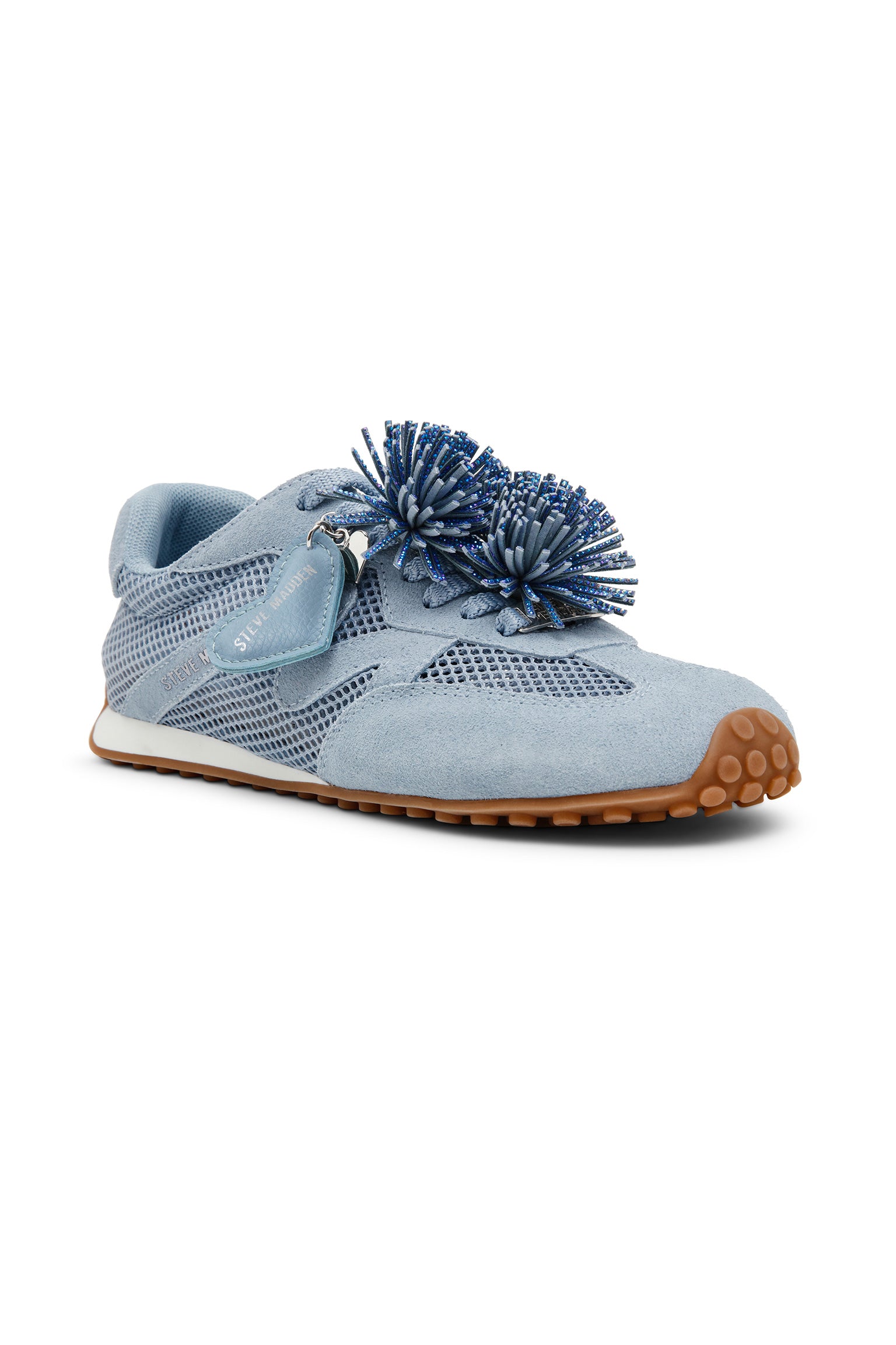 Sneaker Coheart | Baby blue suede | Steve Madden