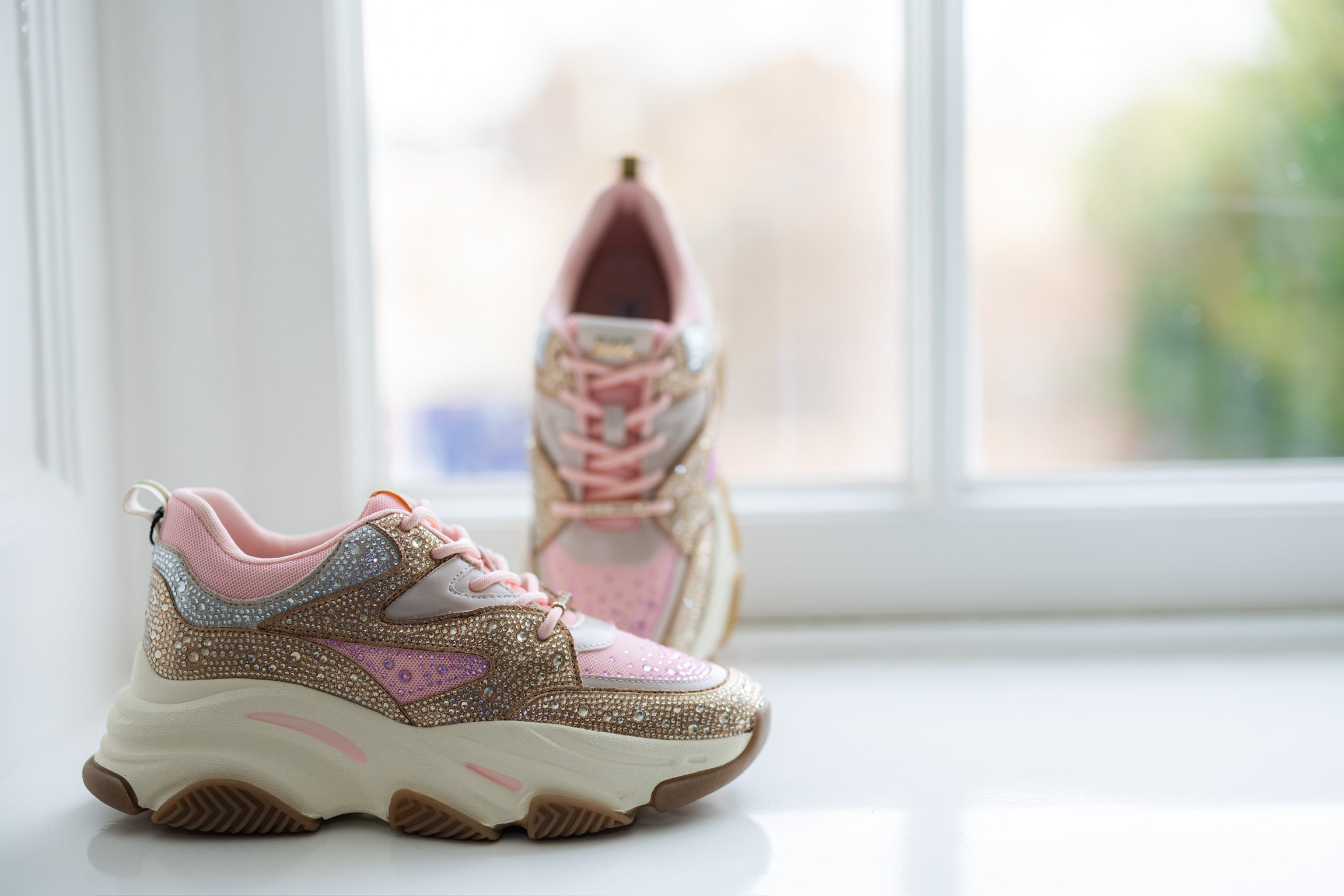 Sneaker Privy | Bronze pink | Steve Madden