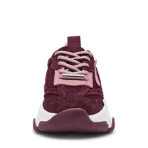 Sneaker Possession-E | Cherry suede | Steve Madden