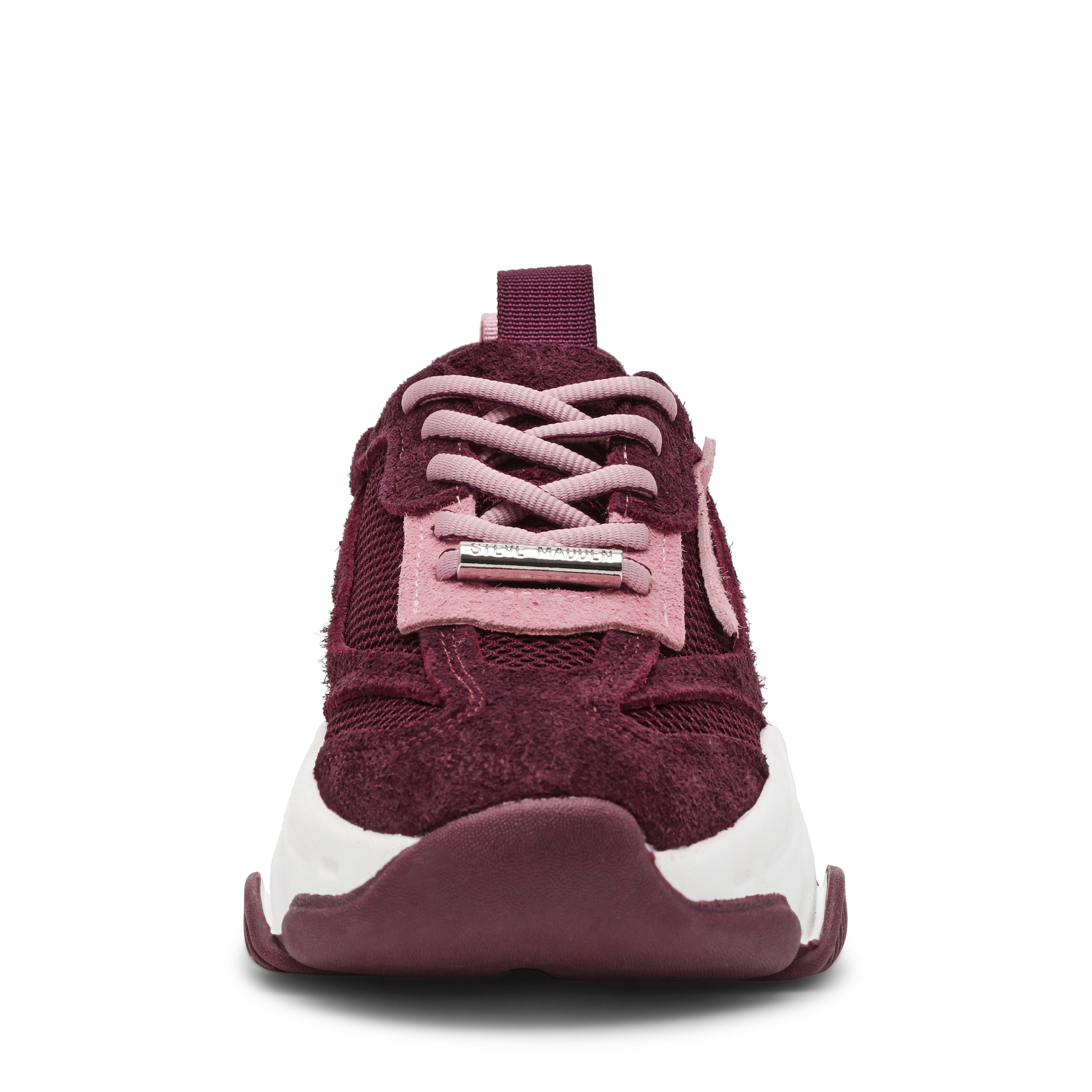 Sneaker Possession-E | Cherry suede | Steve Madden