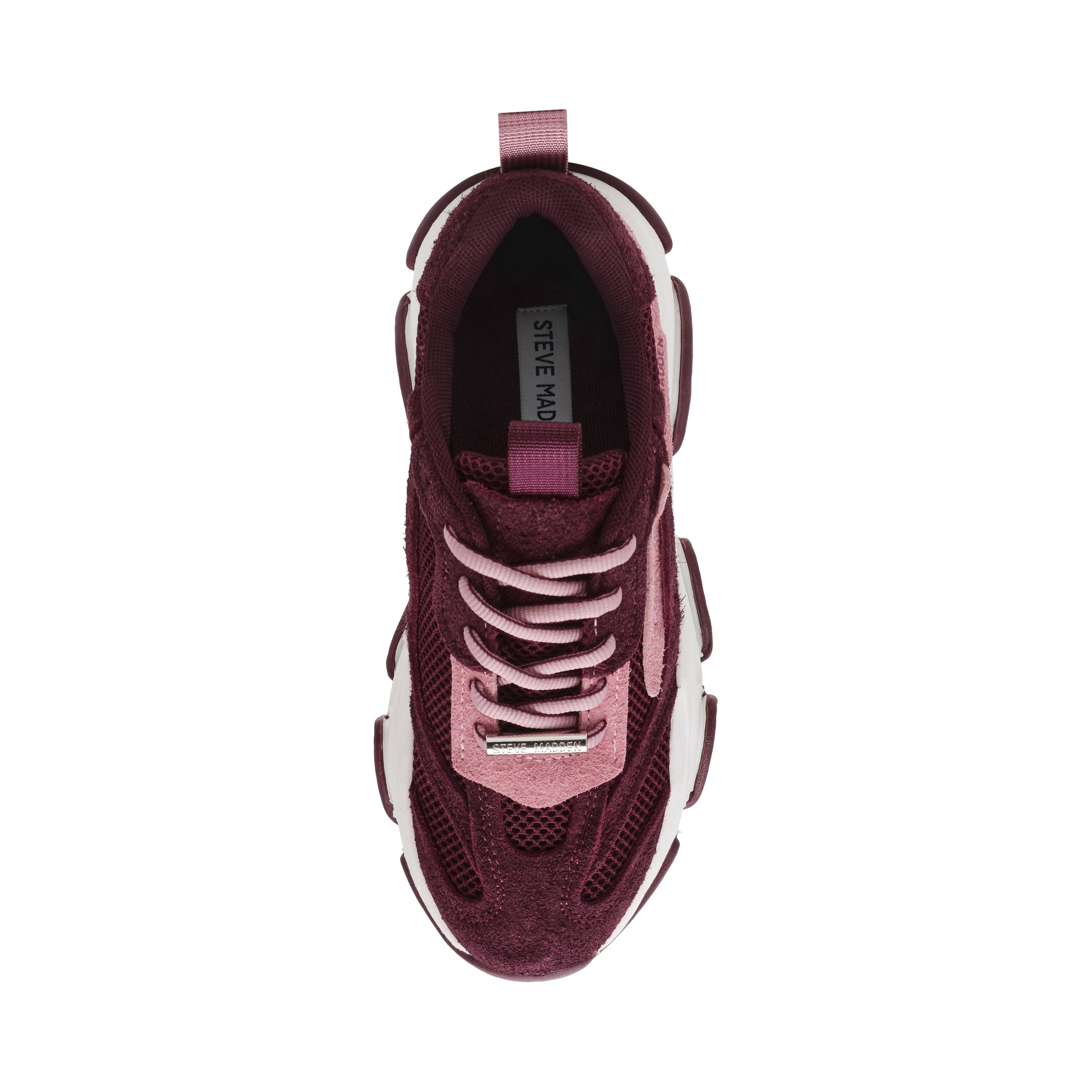Sneaker Possession-E | Cherry suede | Steve Madden