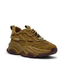 Sneaker Possession-E | Khaki suede | Steve Madden