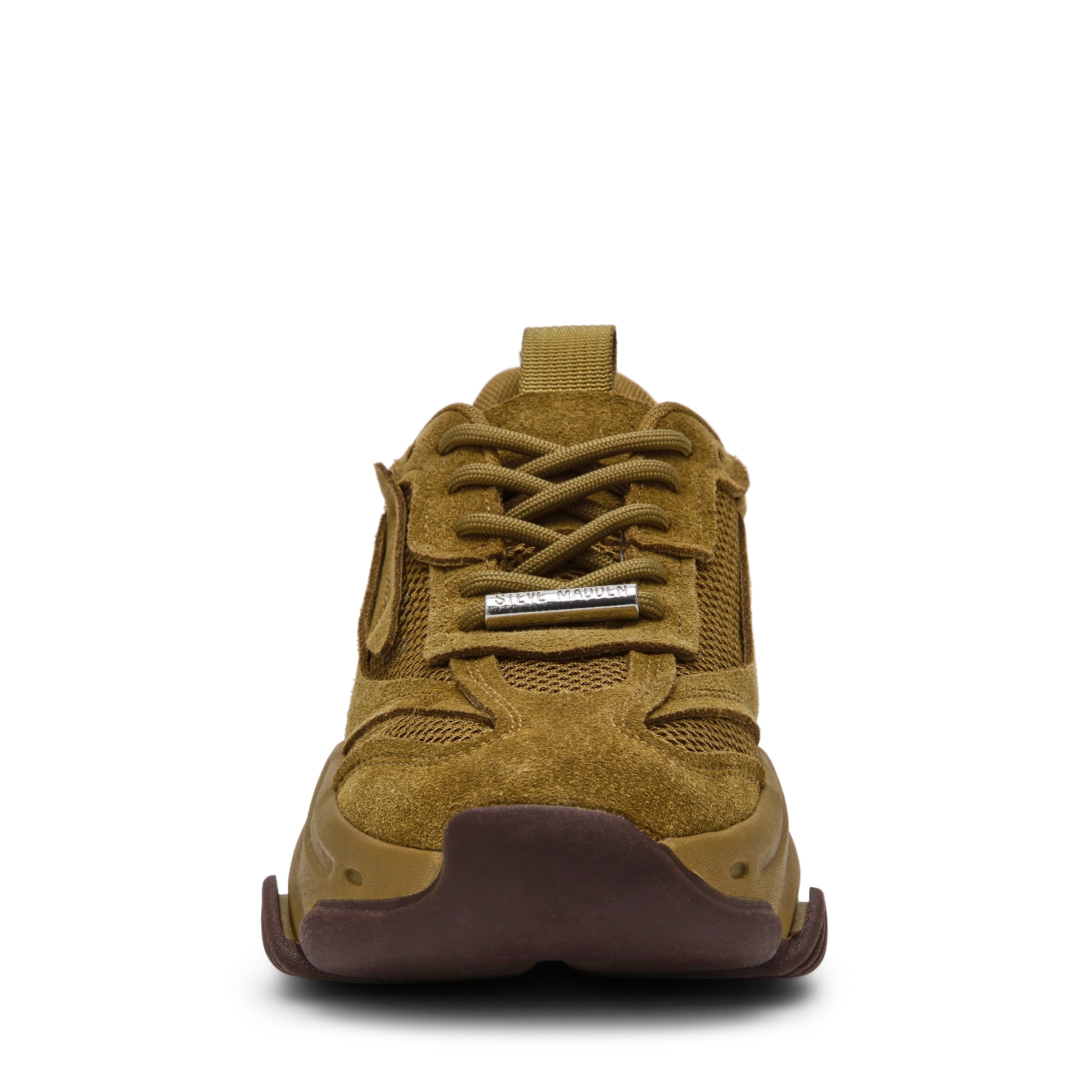 Sneaker Possession-E | Khaki suede | Steve Madden