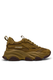 Sneaker Possession-E | Khaki suede | Steve Madden