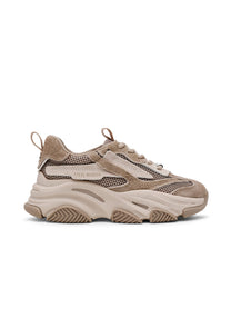 Sneaker Possession-E | Taupe/grey suede | Steve Madden