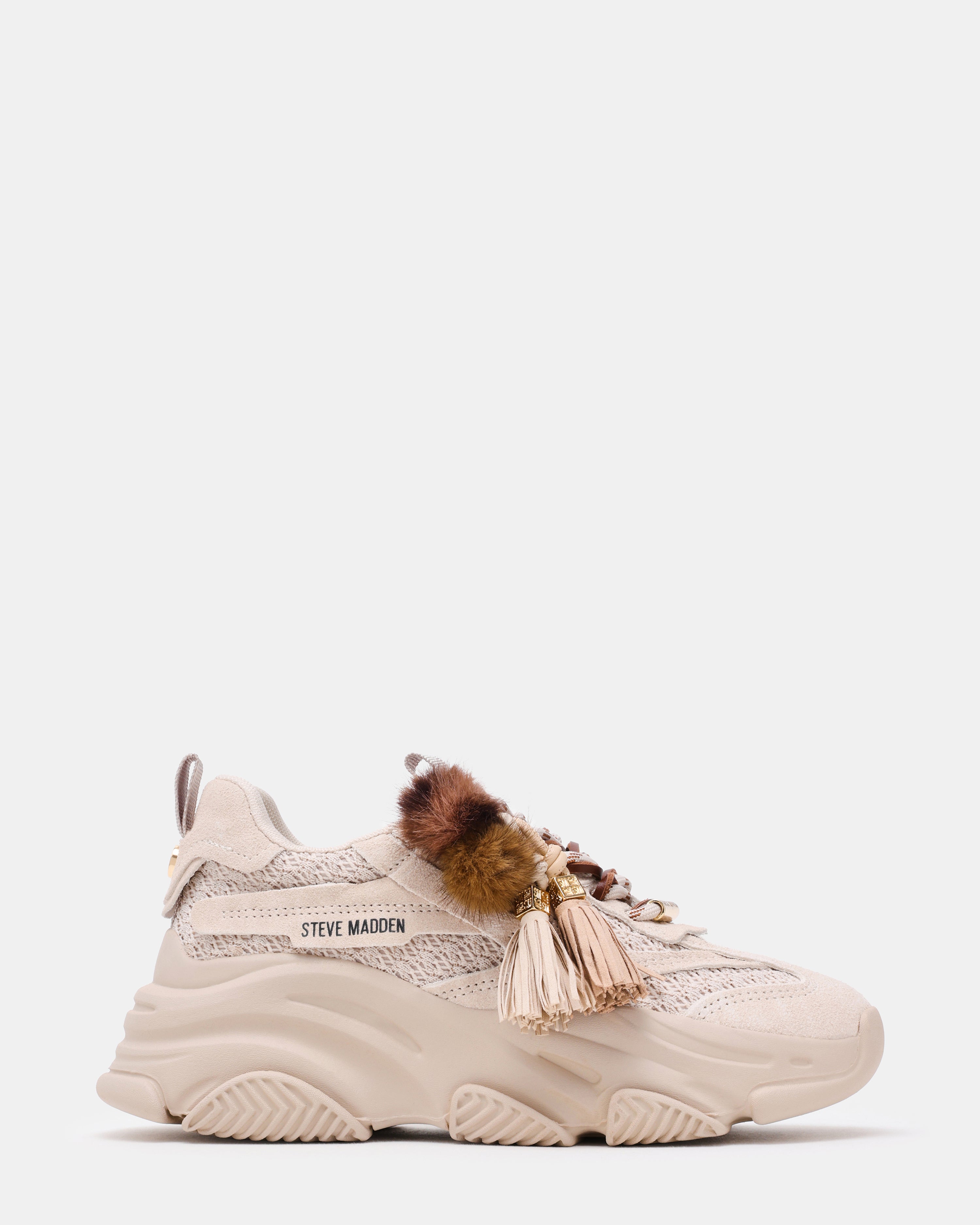Sneaker Possession-PP | Bone suede | Steve Madden