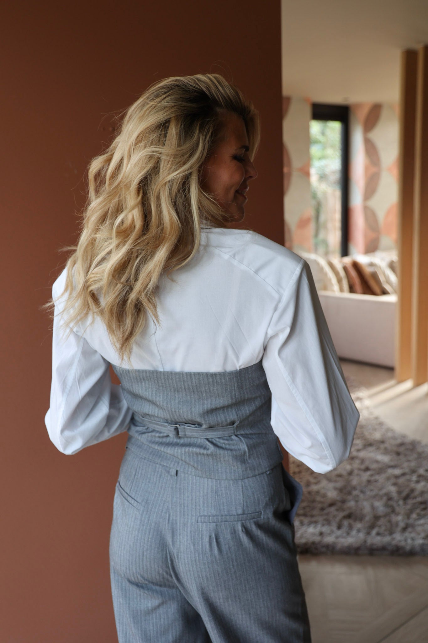 Suit corset Steijn | Light grey | Refined Department